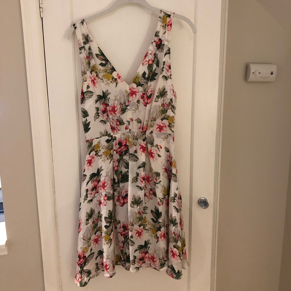 Joie Floral Fit & Flare Dress